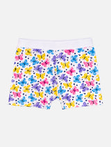 Girls Innerwear Boyshorts Cotton Spandex Printed Shorts with Lycra Band for Everyday Comfort and Easy Movement - Pack of 2