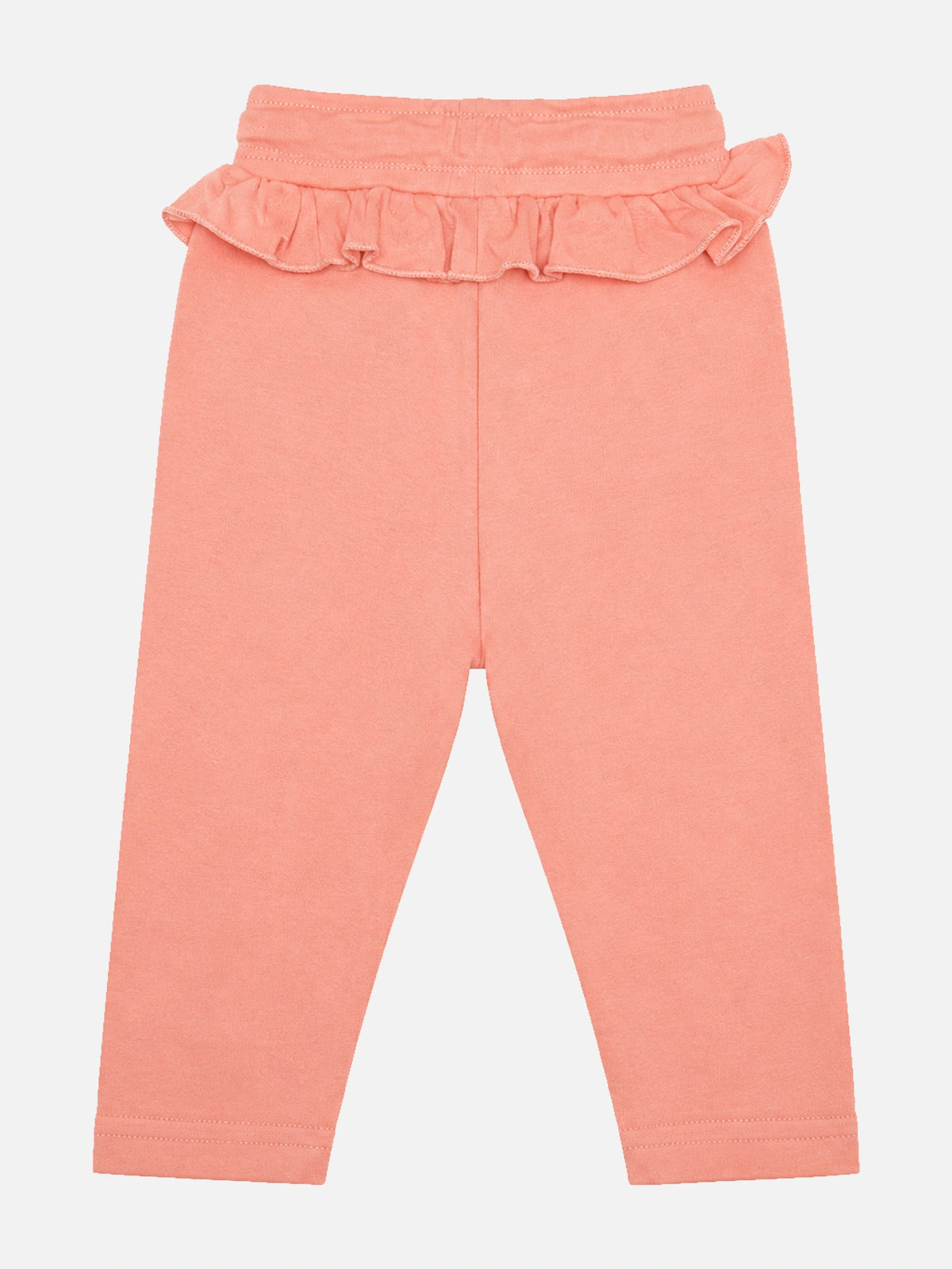 Baby Girls Cotton Printed Track Pant Joggers with Regular Fit for Casual Wear, Lounge Comfort and Easy Movement - Pack of 1