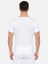 Men Round Neck Half Sleeves Thermal Top for Winter Base Layering, Cold-Weather Comfort and Everyday Warm Innerwear Essentials