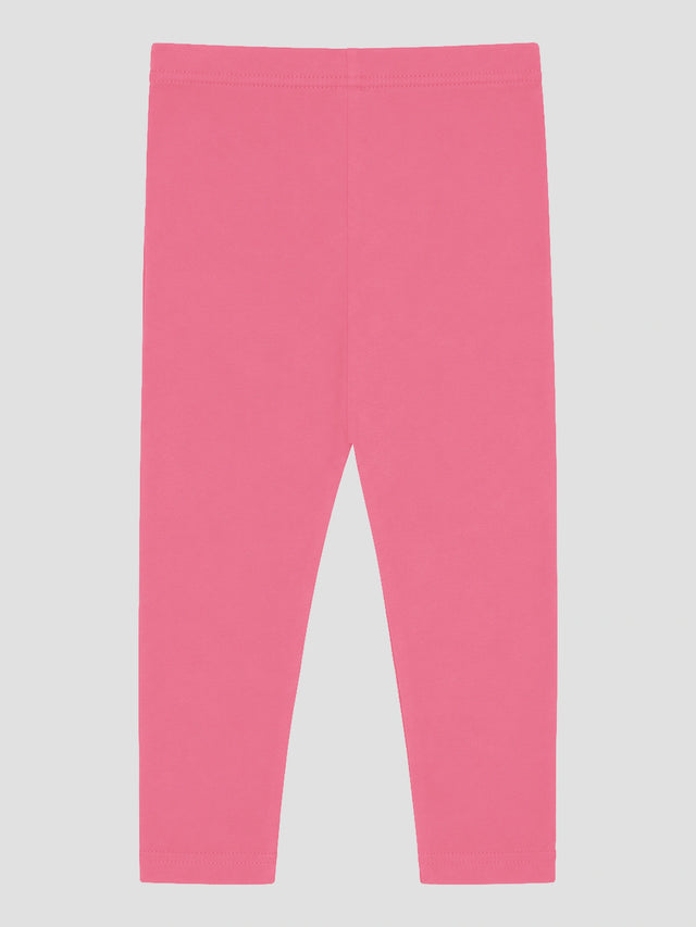 Baby Girls 100% Cotton Track Pant with Stretchable Elastic Waistband, Full Length Comfort and Casual Bottom Wear