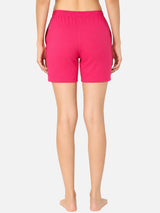 Women 100% Cotton Shorts with Side Pockets, Casual Regular Fit and Comfortable Everyday Styling Essentials
