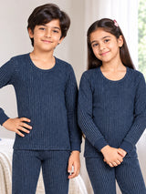 Unisex Antibacterial Round Neck Full Sleeve Thermal Top for Winter Innerwear Comfort and Warm Base Wear - Pack of 2
