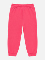 Baby Girls Interlock Track Pant with Printed Regular Fit for Casual Wear, Lounge Comfort and Easy Movement