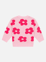 Girls Soft Cotton Blend Sweater for Winter Wear, Warm Comfort, Casual Outfits and Regular Wardrobe Use