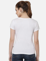 Women Solid T-Shirt Round Neck Half Sleeves with Clean Casual Styling for Everyday Wear and Layering