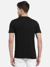 Men T-Shirt Round Neck Half Sleeves with Regular Casual Styling for Everyday Wear and Layering Comfort
