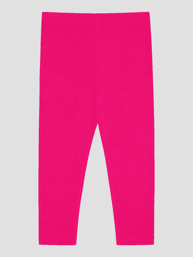 Baby Girls Cotton Blend Full Length Track Pant with Soft Stretchable Fabric and Elastic Waistband for Casual Bottom Wear
