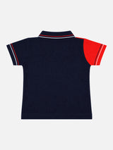 Baby Boys Pique Collar Half Sleeve T-Shirt with Regular Fit and Soft Breathable Fabric for Casual Wear - Pack of 1