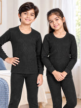 Unisex Antibacterial Round Neck Full Sleeve Thermal Top for Winter Innerwear Comfort and Warm Base Wear - Pack of 2
