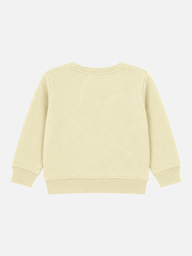Baby Boys Printed Round Neck Full Sleeve Sweatshirt for Casual Comfort, Everyday Styling and Easy Playtime Movement