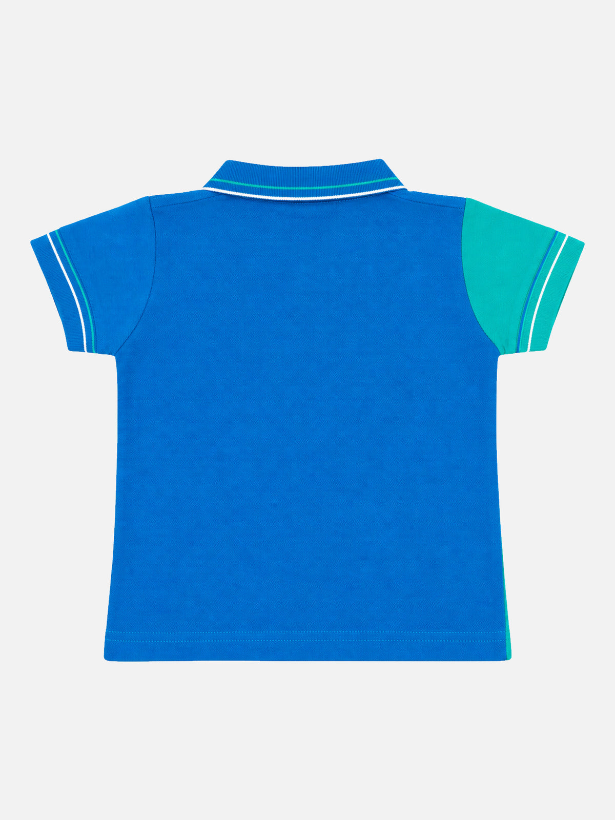 Baby Boys Pique Collar Half Sleeve T-Shirt with Regular Fit and Soft Breathable Fabric for Casual Wear - Pack of 1