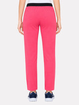 Women Cotton Track Pant with Side Pockets and Regular Fit Jogger Style for Active Casual Wear and Easy Movement