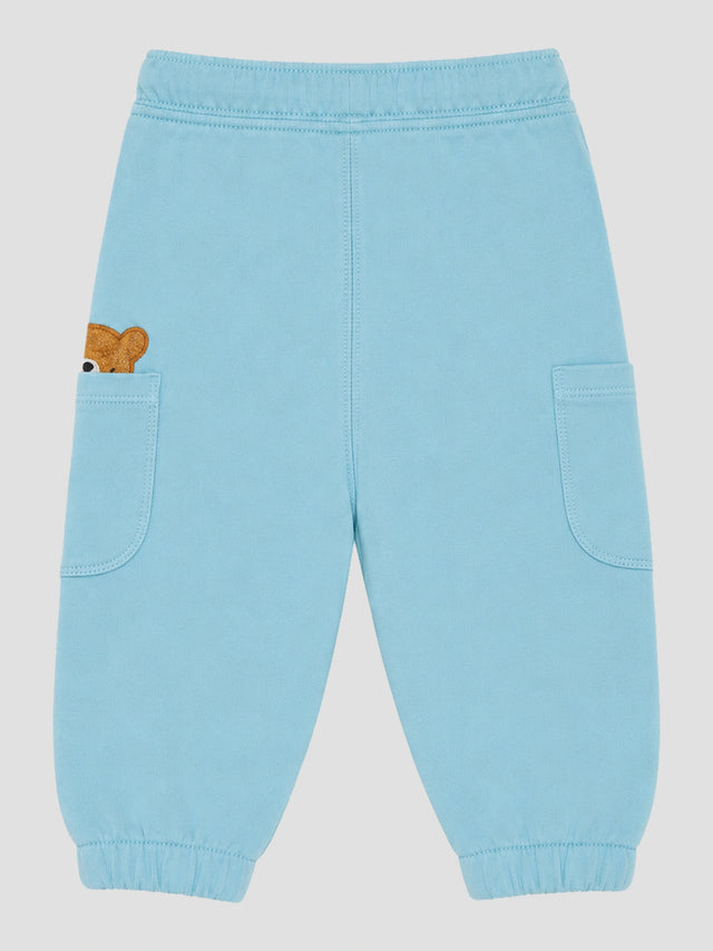 Baby Boys French Terry Track Pant for Casual Wear, Lounge Comfort, Easy Movement and Regular Wardrobe Use