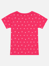 Baby Girls Antiviral 100% Cotton T-Shirt for Comfortable Regular Use and Everyday Casual Wear Essentials