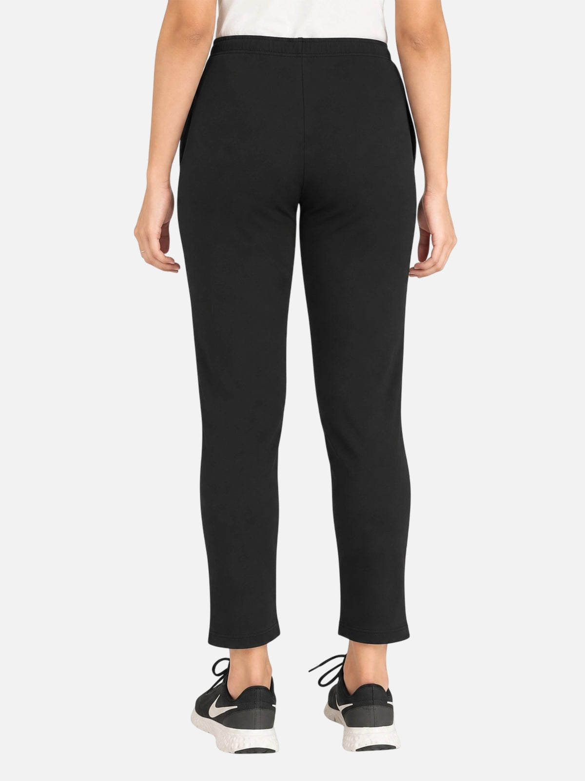 Women Fleece Track Pant with Solid Sports Jogger Styling for Workout, Gym, Active Wear and Lounge Comfort