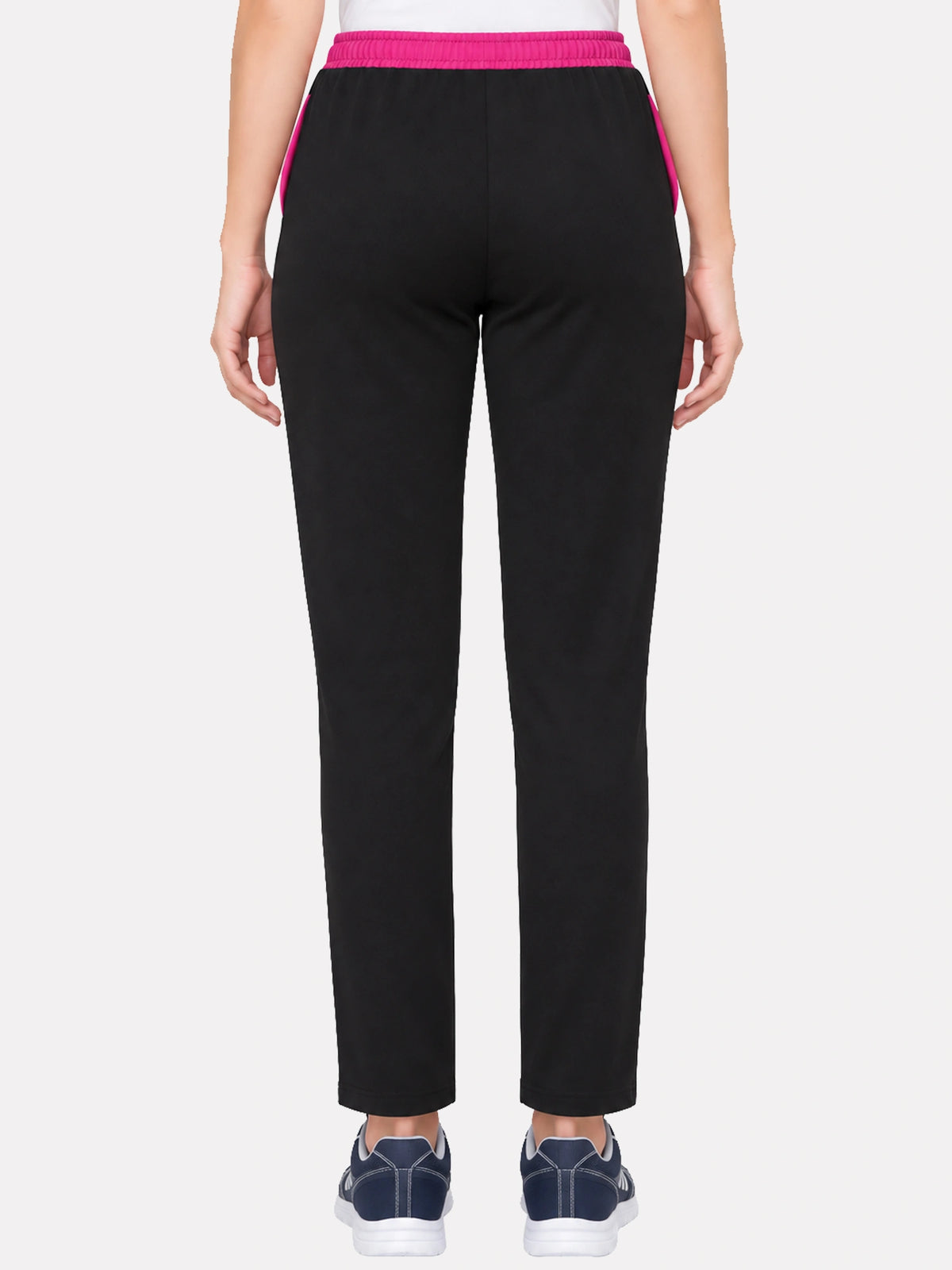 Women Cotton Track Pant with Side Pockets and Regular Fit Jogger Style for Active Casual Wear and Easy Movement
