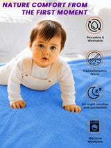 Unisex Dry Sheet for Regular Home Use, Comfortable Bedding Support and Everyday Protection Essentials - Pack of 1