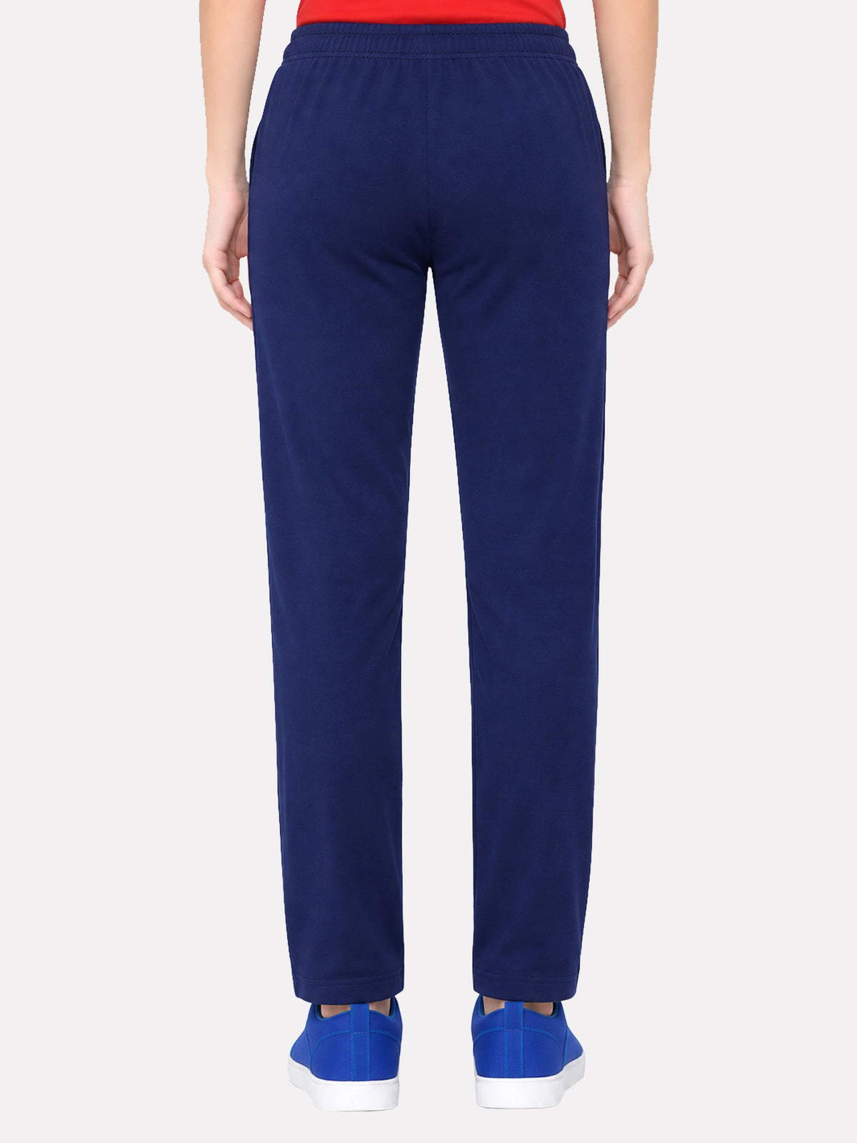 Women 100% Cotton Track Pant with Side Pockets, Regular Fit Jogger Styling and Active Wear Comfort Essentials