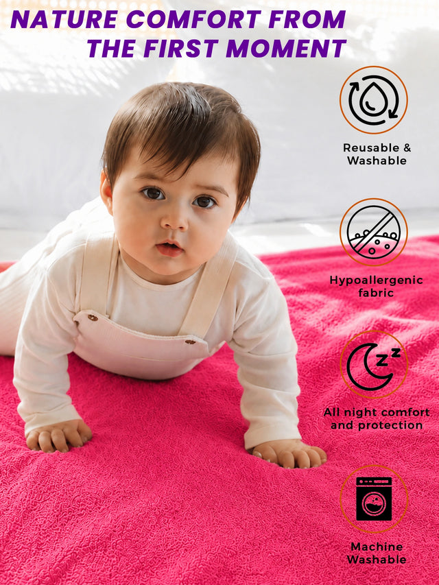 Unisex Dry Sheet for Regular Home Use, Comfortable Bedding Support and Everyday Protection Essentials - Pack of 1