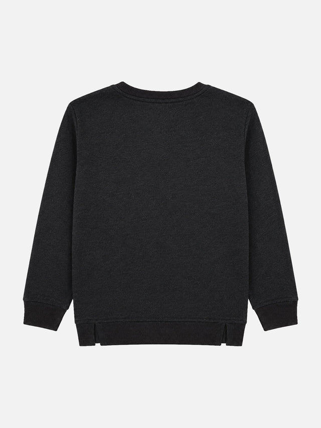 Baby Girls Round Neck Full Sleeve Sweatshirt for Everyday Casual Wear, Comfortable Winter Styling and Easy Movement