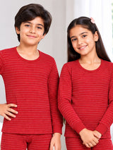 Unisex Antibacterial Round Neck Full Sleeve Thermal Top for Winter Innerwear Comfort and Warm Base Wear - Pack of 2