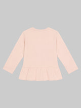 Baby Girls 100% Cotton T-Shirt for Casual Wear, Everyday Comfort, Easy Styling and Regular Wardrobe Use