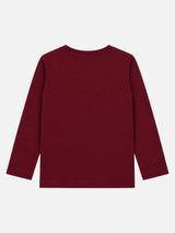 Baby Boys Interlock T-Shirt Round Neck Full Sleeves Regular Fit Warm Wear Top with Soft Breathable Comfort