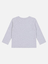 Baby Boys Mickey & Friends Interlock T-Shirt Round Neck Full Sleeves Warm Wear Top with Regular Fit Comfort