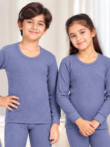 Unisex Antibacterial Round Neck Full Sleeve Thermal Top for Winter Innerwear Comfort and Warm Base Wear - Pack of 2