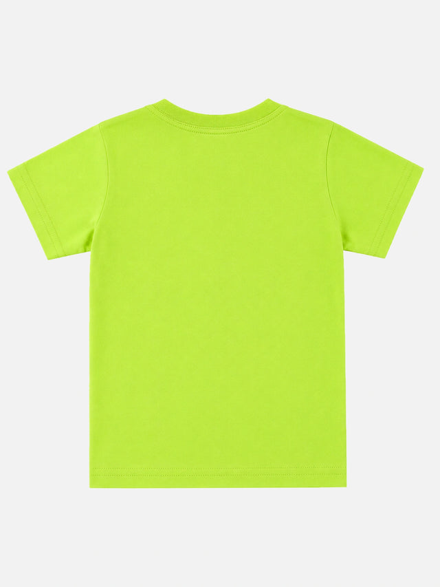 Baby Boys 100% Cotton T-Shirt Round Neck Half Sleeves Regular Fit Top with Soft Breathable Fabric for Daily Wear