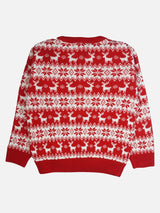 Girls Round Neck Full Sleeves Sweater with Comfortable Winter Wear Styling, Everyday Comfort and Casual Use