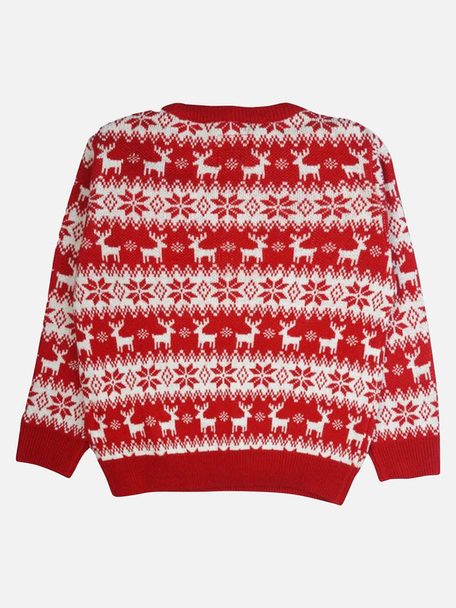 Girls Round Neck Full Sleeves Sweater with Comfortable Winter Wear Styling, Everyday Comfort and Casual Use
