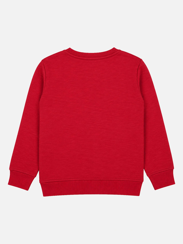 Baby Girls Round Neck Full Sleeve Sweatshirt for Easy Casual Styling, Regular Wear and Comfortable Movement
