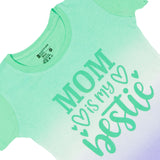 Baby Girls Round Neck Half Sleeve T-Shirt for Casual Wear, Easy Movement, Everyday Comfort and Regular Use