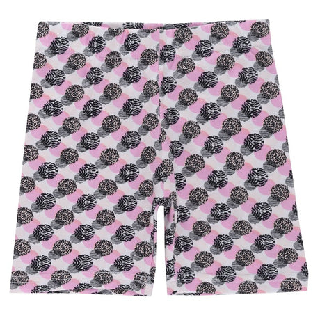Girls Cotton Spandex Shorts Slim Fit Pack of 3