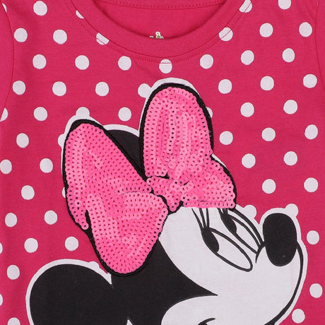 Baby Girls Minnie & Friends T-Shirt Round Neck Half Sleeves - Bodycare