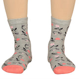 Bodycare Womens Solid Ankle Length Socks Pack Of