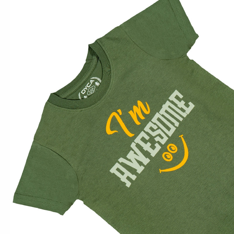 Boys T-Shirt Round Neck Half Sleeves - Bodycare