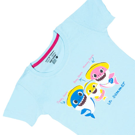 Baby Girls T-Shirt Round Neck Half Sleeves