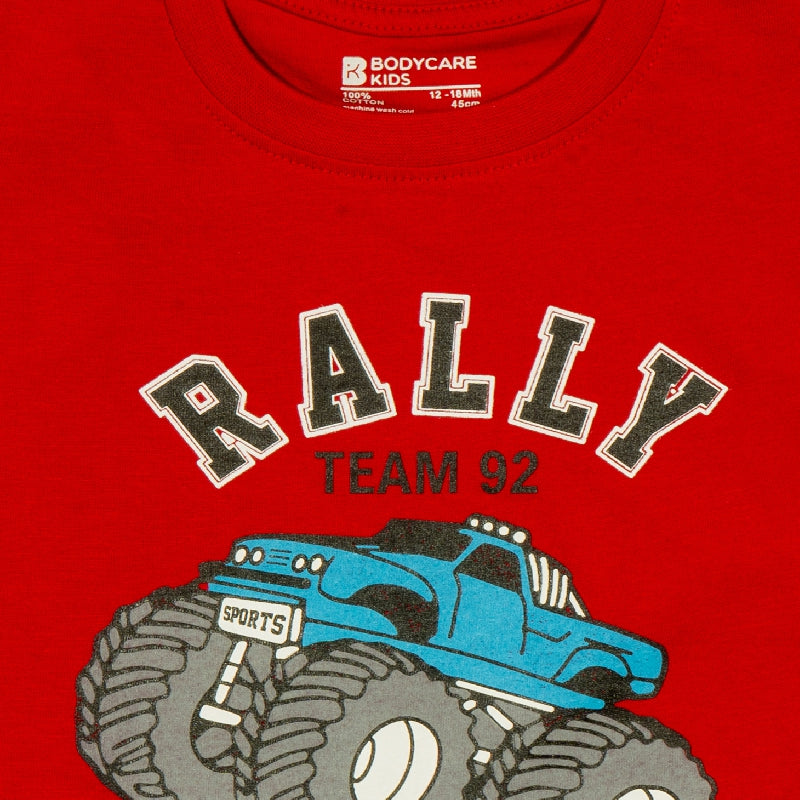 Bodycare Boys Round Neck Half Sleeves Tshirt