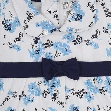 Bodycare Girls Cotton Frock Round Neck Half Sleeves Pack Of 2