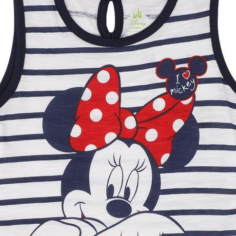 Bodycare Minnie & Friends Girls Cotton Frock Round Neck Sleeveless