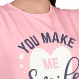Girls Cotton T-Shirt Round Neck Half Sleeves Pack of 1 - Bodycare