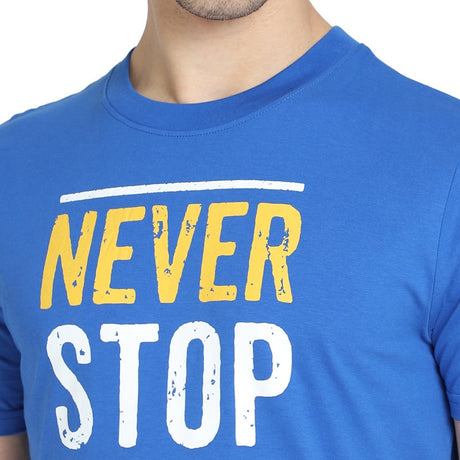 Men T-Shirt Round Neck Half Sleeves