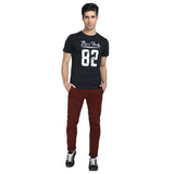 DYCA Men Tshirt Round Neck Half Sleeves Solid Pack Of 2