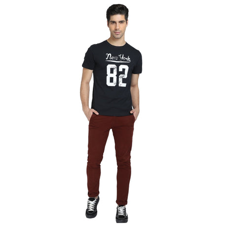 Men T-Shirt Round Neck Half Sleeves Pack of 2