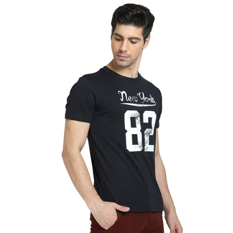 Men T-Shirt Round Neck Half Sleeves Pack of 2