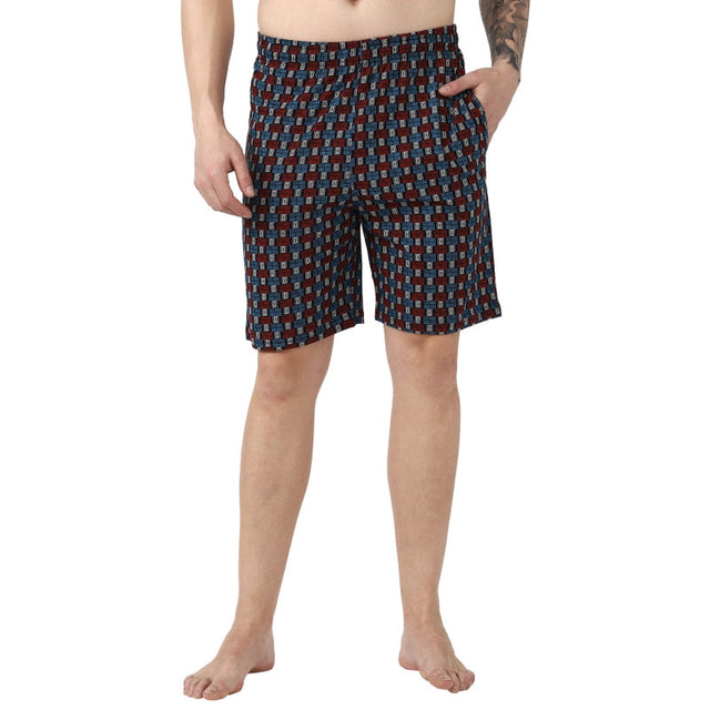 Men 100% Cotton Shorts Side Pockets - Bodycare