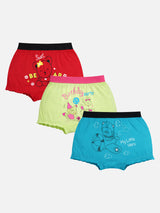 Unisex Baby Bloomer with Lycra Band for Everyday Comfort, Easy Movement and Baby Innerwear Essentials - Pack of 3