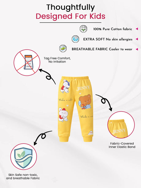 Baby Girls Pyjama Inner Elastic